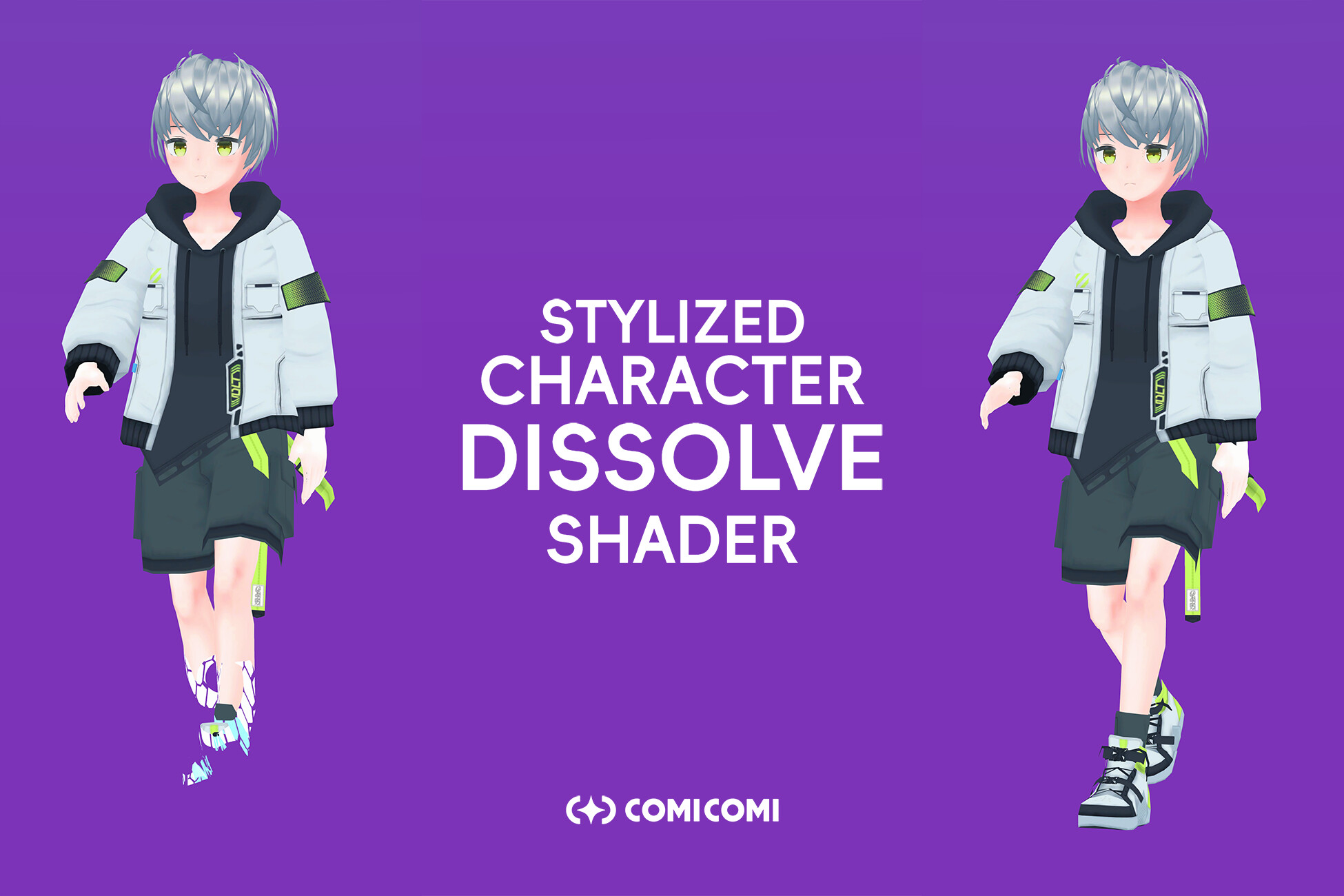 【RELEASED】 Stylized Character Dissolve Shader – Stylized Shader ...