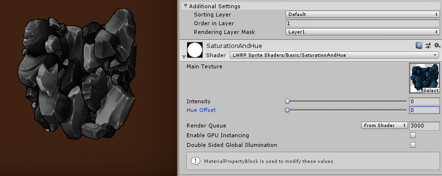 2D Sprite Shaders (Shadergraphs) [Lightweight/Universal Render Pipeline ...