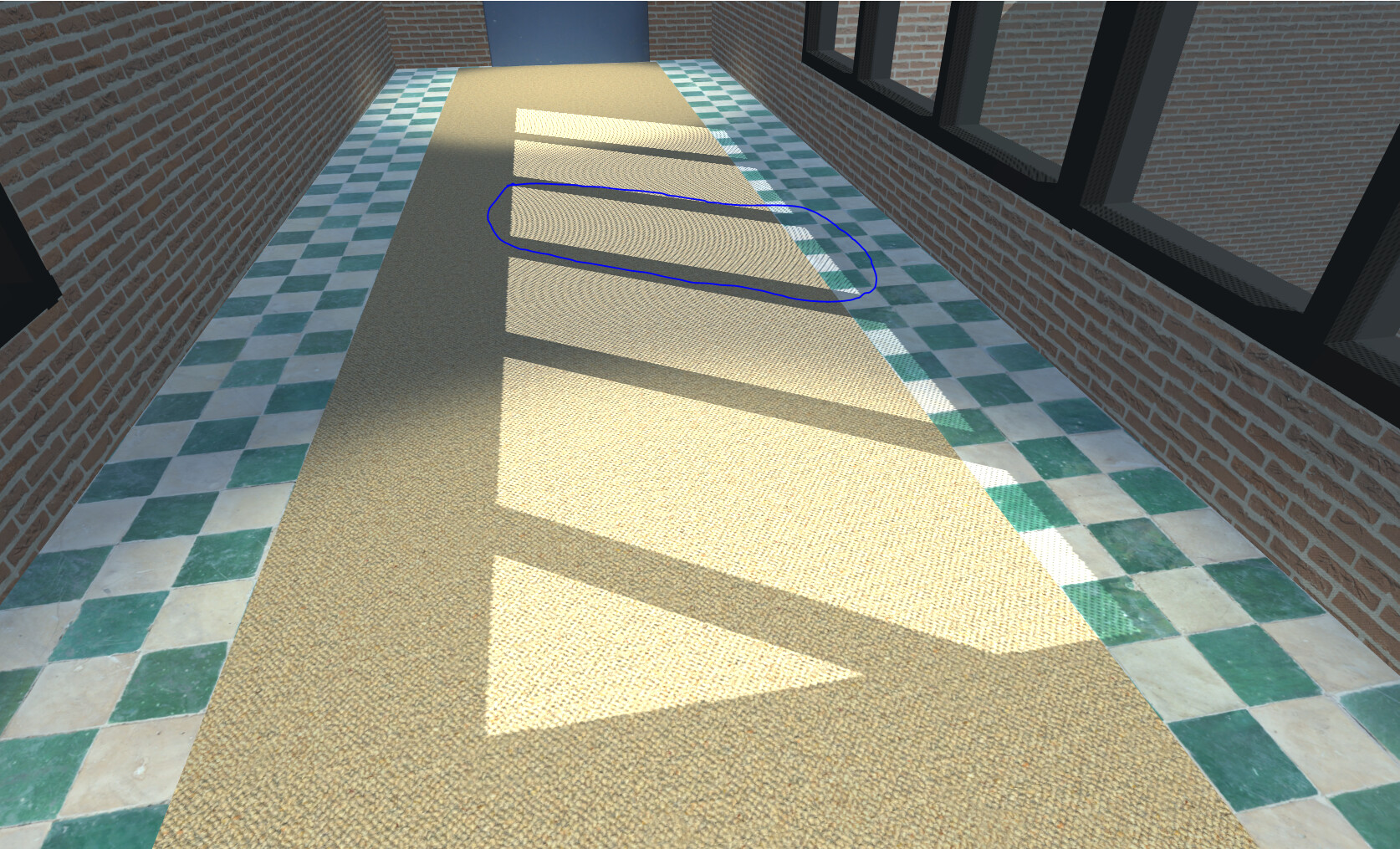 Lighting makes glass have checkers. Unity Engine Unity Discussions