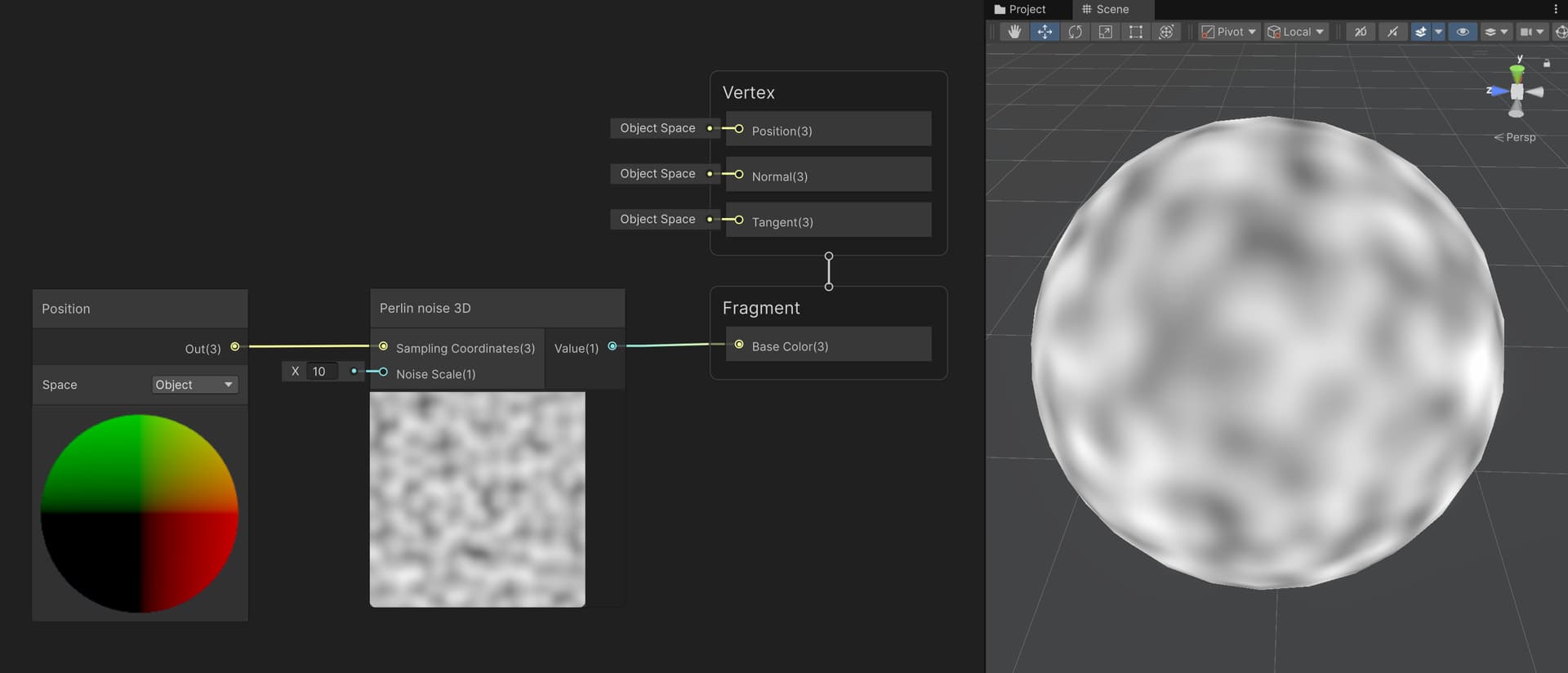 How to make simple noise seamless with shader graph - Questions ...