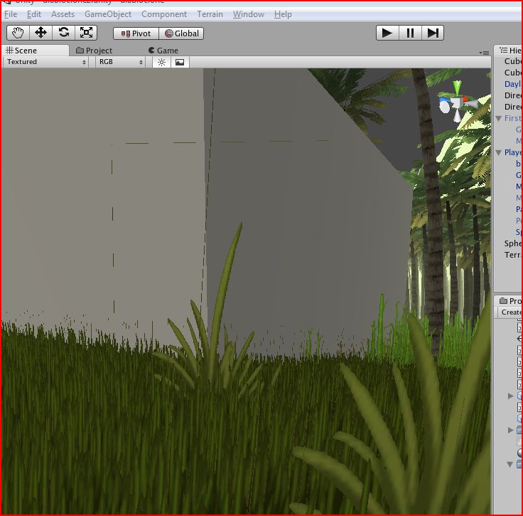 Terrain Grass Textures have borders Unity Engine Unity Discussions