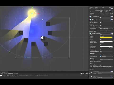 2D Lights with shadows and FOV detection in Unity - Community Showcases ...