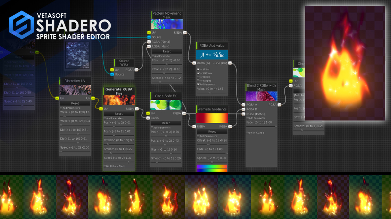 [RELEASED] Shadero Sprite - 2D Shader Editor - Community Showcases ...