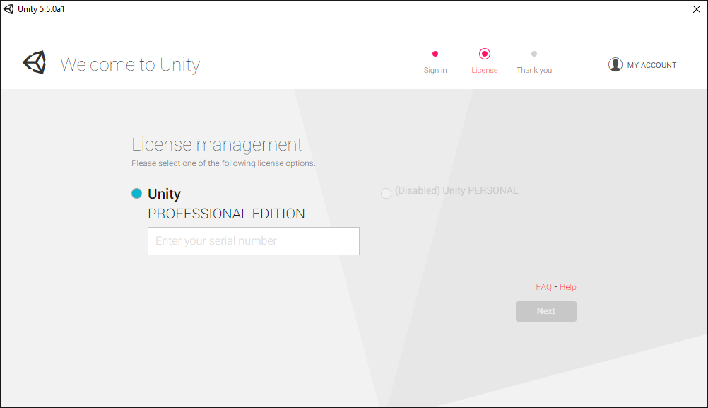 Can't Activate Unity Personal - Unity Engine - Unity Discussions