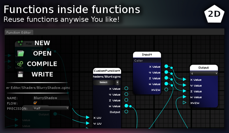 Sprite Shader Editor - Visual Scripting for 2D shaders - Community ...