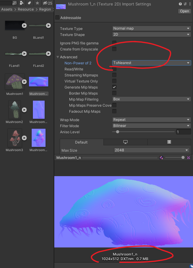 There is a mismatch in secondary textures of sprites wasting texture ...