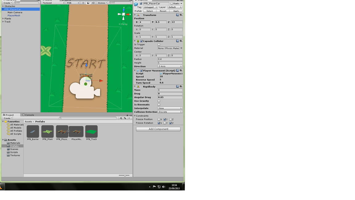 Rigid body constraints unity engine unity discussions