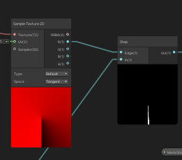 Sample Texture 2D for mask combined with Step - Unity Engine - Unity ...