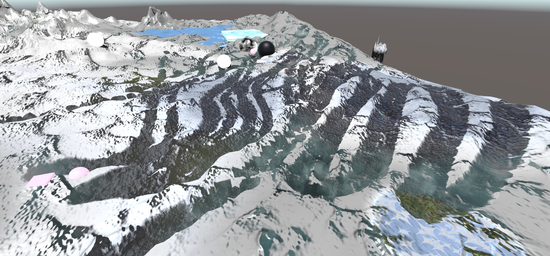 InfiniSPLAT - Shader Graph and GPU based advanced terrain splat mapping ...