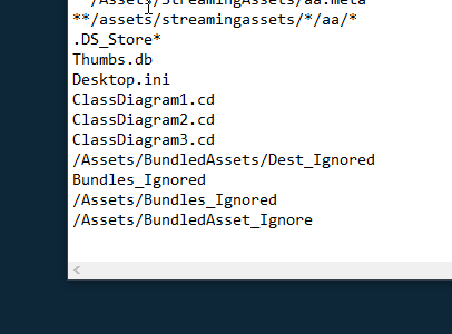 I can't seem to create an Ignore Folder - Unity Services - Unity ...