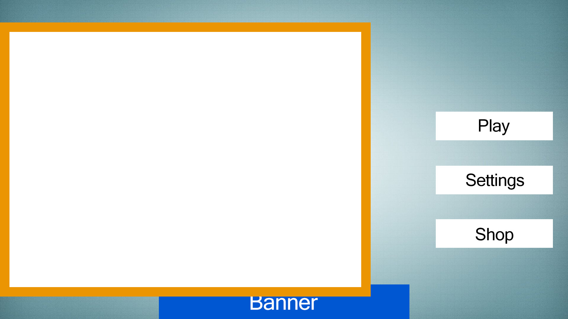 Unity Banner Example Is it possible to display UI objects in front Banner Ads? - Unity ...