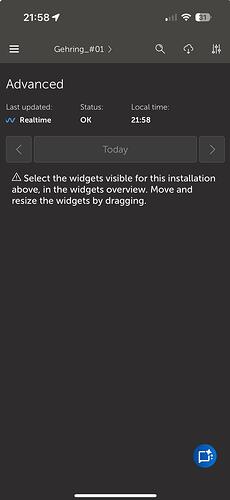 VRM Widget Warning