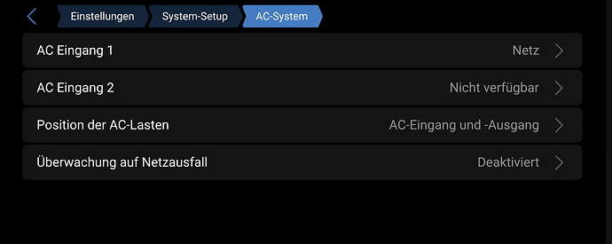AC config