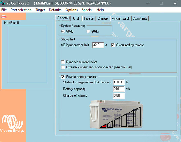 solar settings